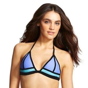 Xhilaration Color Block Bikini Top